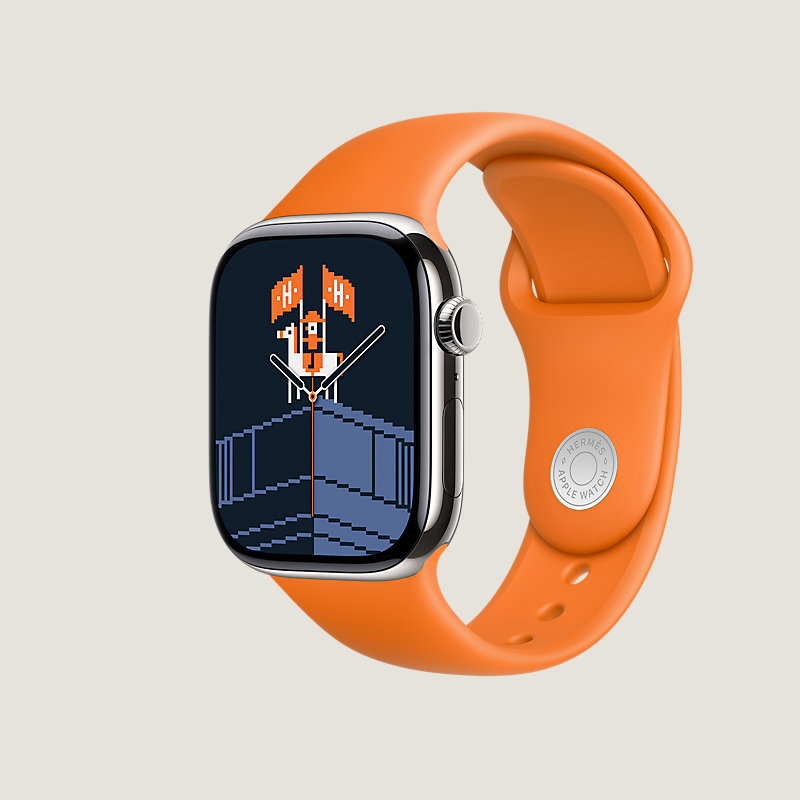 Series 11 case & Band Apple Watch Hermès Single Tour 42 mm